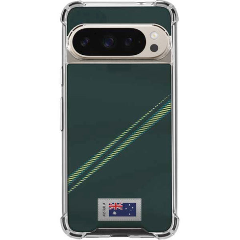 Australia Soccer Flag Pixel 9/9 Pro Clear Case